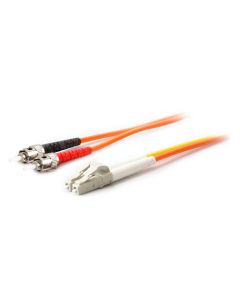AddOn Networks ST - LC, 1m InfiniBand/fibre optic cable Orange