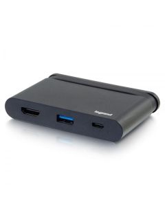 C2G USB-C to 4K HDMI[R] Adapter with USB-A and Power Delivery