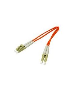 C2G 1m LC/LC LSZH Duplex 62.5/125 Multimode Fibre Patch Cable InfiniBand/fibre optic cable Orange