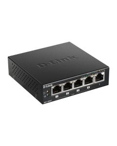 D-Link DGS-1005P Unmanaged L2 Gigabit Ethernet (10/100/1000) Power over Ethernet (PoE) Black