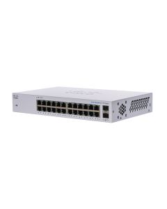 Cisco Business CBS110-24T-D Unmanaged Switch | 24 Port GE | 2x1G SFP Shared | Limited Lifetime Protection (CBS110-24T-D)