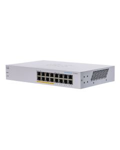 Cisco Business CBS110-16PP-D Unmanaged Switch | 16 Port GE | Partial PoE | Limited Lifetime Protection (CBS110-16PP-D)