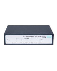 HPE OfficeConnect 1420 5G Unmanaged L2 Gigabit Ethernet (10/100/1000) 1U Grey