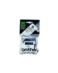 Brother M-K221B label-making tape Black on white