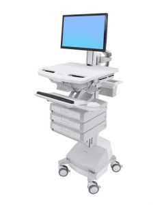 Ergotron StyleView White Flat panel Multimedia cart