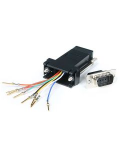 StarTech.com DB9 to RJ45 Modular Adapter - M/F