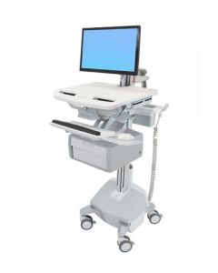 Ergotron StyleView White Flat panel Multimedia cart