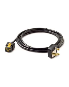 APC Power Cord, Locking C19 to BS1363A (UK), 3.0m
