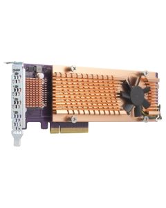 QNAP QM2-4P-384 interface cards/adapter Internal PCIe