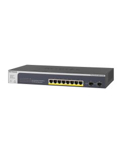 NETGEAR GS510TPP Managed L2/L3/L4 Gigabit Ethernet (10/100/1000) Power over Ethernet (PoE) Black