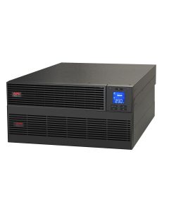 APC Easy UPS On-Line, 6kVA/6kW, Rackmount 5U, 230V, Hard wire 3-wire(1P+N+E) outlet, Intelligent Card Slot, LCD, Extended Runtime, W/O rail kit