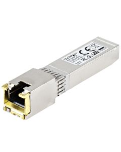 StarTech.com MSA Compliant SFP+ Transceiver Module - 10GBASE-T~MSA Uncoded SFP+ Module - 10GBASE-T - SFP to RJ45 Cat6/Cat5e - 10GE Gigabit Ethernet SFP+ - RJ-45 30m