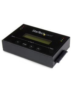 StarTech.com 1:1 Standalone Hard Drive Duplicator with Disk Image Manager For Backup and Restore, Store Several Disk Images on one 2.5/3.5" SATA Drive, HDD/SSD Cloner, No PC Required