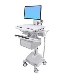Ergotron StyleView White Flat panel Multimedia cart