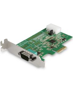 StarTech.com 4-port PCI Express RS232 Serial Adapter Card - PCIe RS232 Serial Host Controller Card - PCIe to Serial DB9 Card - 16950 UART - Expansion Card - Windows/Linux