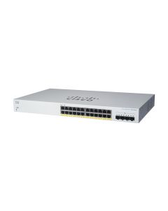 Cisco Business CBS220-24P-4G Smart Switch | 24 Port GE | PoE | 4x1G SFP | 3-Year Limited Hardware Warranty (CBS220-24P-4G-UK)
