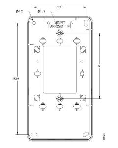Cisco C9105AXW-KIT WLAN access point mount