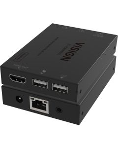 Vision HDMI-over-IP Transmitter AV transmitter Black