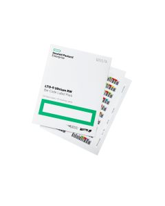 HPE Q2017A barcode label Multicolour