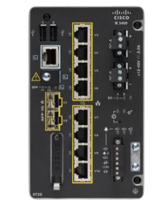 Cisco Catalyst IE3400 Managed L2 Gigabit Ethernet (10/100/1000) Black