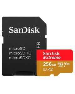 SanDisk Extreme PLUS 256 GB MicroSDXC Class 10
