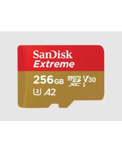 SanDisk Extreme 256 GB MicroSDXC UHS-I Class 3