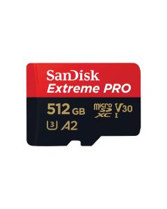 SanDisk Extreme PRO 512 GB MicroSDXC UHS-I Class 10