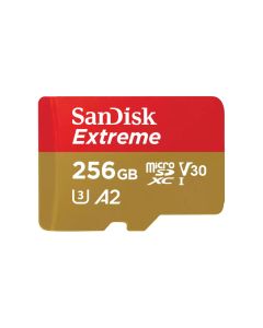 SanDisk Extreme 256 GB MicroSDXC UHS-I Class 10