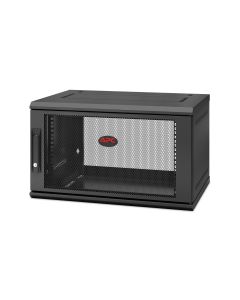 APC NetShelter WX AR106SH4, 6U, 19inch patch cabinet, Wall mounting, Pre-assembled, 400mm deep