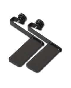 APC NetShelter Cable Management, Cable Ladder Attachment Kit, for Data Cable Partitions, Black