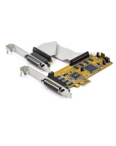 StarTech.com 8-Port PCI Express RS232 Serial Adapter Card, PCIe RS232 Serial Card, 16C1050 UART, Low Profile Serial DB9 Controller/Expansion Card, 15kV ESD Protection, Windows Only - TAA