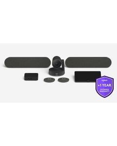 Logitech One year extended warranty for large room solution with Tap (USB or CaT5e) and RallyPlus