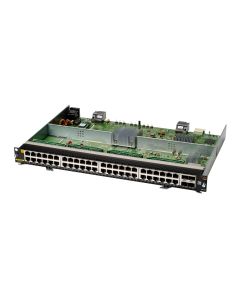 HPE Aruba Networking Aruba 6400 48-port 1GbE Class 6 PoE & 4-port SFP56 v2 network switch module Gigabit Ethernet