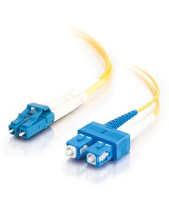 C2G 85587 InfiniBand/fibre optic cable 2 m LC SC OFNR Yellow