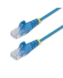 StarTech.com 0.5 m CAT6 Cable - Slim - Snagless RJ45 Connectors - Blue