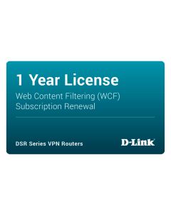 D-Link DSR-250 Dynamic Web Content Filtering License 12-months