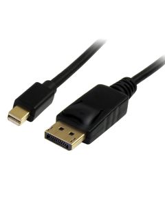 StarTech.com 3m (10ft) Mini DisplayPort to DisplayPort 1.2 Cable - 4K x 2K UHD Mini DisplayPort to DisplayPort Adapter Cable - Mini DP to DP Cable for Monitor - mDP to DP Converter Cord