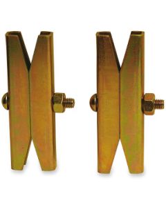 APC NetShelter Cable Management, Cable Ladder Clamp Kit, Black, 89 x 25 x 127 mm