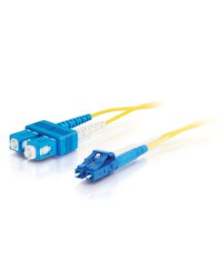 C2G 85589 InfiniBand/fibre optic cable 5 m LC SC OFNR Yellow