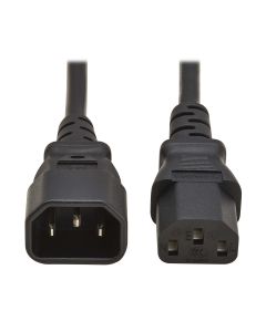 Eaton P004-02M-EU power cable Black 2 m IEC C13 IEC C14