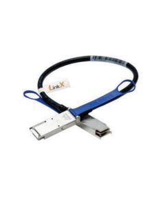 Lenovo 0.75m Mellanox QSFP Passive DAC InfiniBand/fibre optic cable Black, Blue