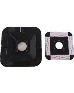 Compulocks Rise Pole Adhesive Base Black