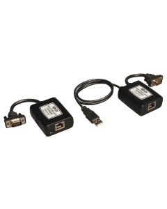 Tripp Lite B130-101-U VGA over Cat5/6 Extender Kit, Transmitter/Receiver for Video, USB Powered, Up to 500 ft. (152 m), TAA