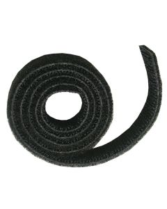 C2G 7.6m Hook and Loop Cable Wrap cable clamp Black