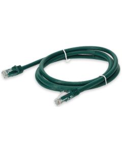 AddOn Networks ADD-0-5MCAT6A-GN networking cable Green 0.5 m Cat6a U/UTP (UTP)