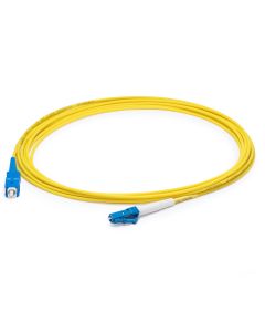 AddOn Networks ADD-SC-LC-1M9SMFLZ InfiniBand/fibre optic cable 1 m OFNP Yellow
