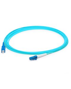 AddOn Networks ADD-SC-LC-5M5OM4LZ InfiniBand/fibre optic cable 5 m OFNP Aqua colour