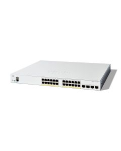 Cisco Catalyst 1200-24FP-4X Smart Switch, 24 Port GE, Full PoE, 4x10GE SFP+, Limited Lifetime Protection (C1200-24FP-4X)