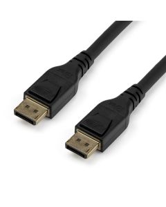 StarTech.com 5 m VESA Certified DisplayPort 1.4 Cable - 8K 60Hz HBR3 HDR - 16 ft Super UHD DisplayPort to DisplayPort Monitor Cord - Ultra HD 4K 120Hz DP 1.4 Slim Video Cable M/M DP Connector