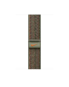Apple 45mm Sequoia/Orange Nike Sport Loop